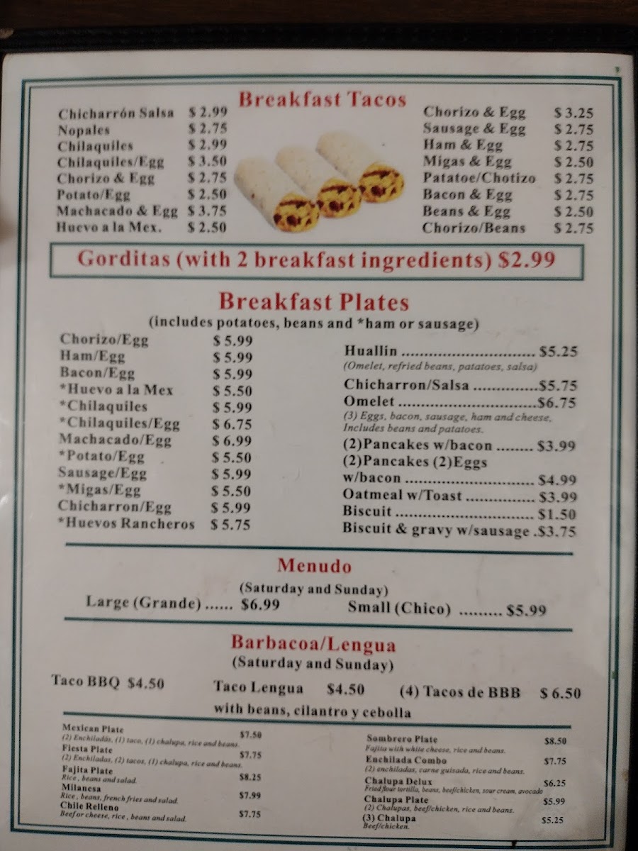 Cazuelas Menu - Image 2